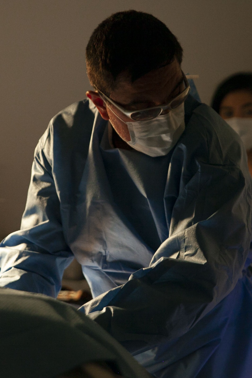 Official clinic and medical team photograph from Dr. Serrano